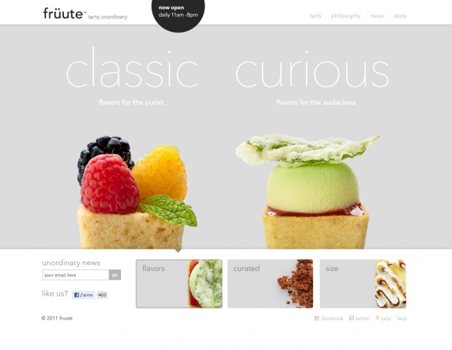 Design web - fruute.com